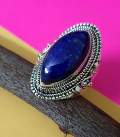 Lapis Lazuli Sterling Silver Ring