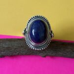 Indigo Spirit Natural Lapis Lazuli Gemstone Ring
