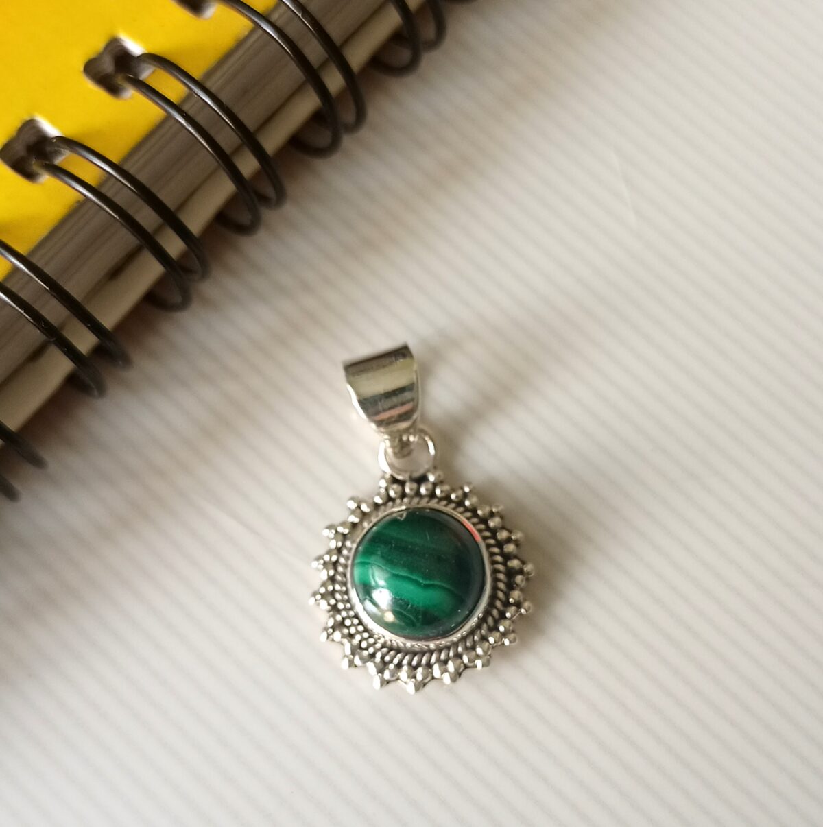 7001 Malchite pendant 3