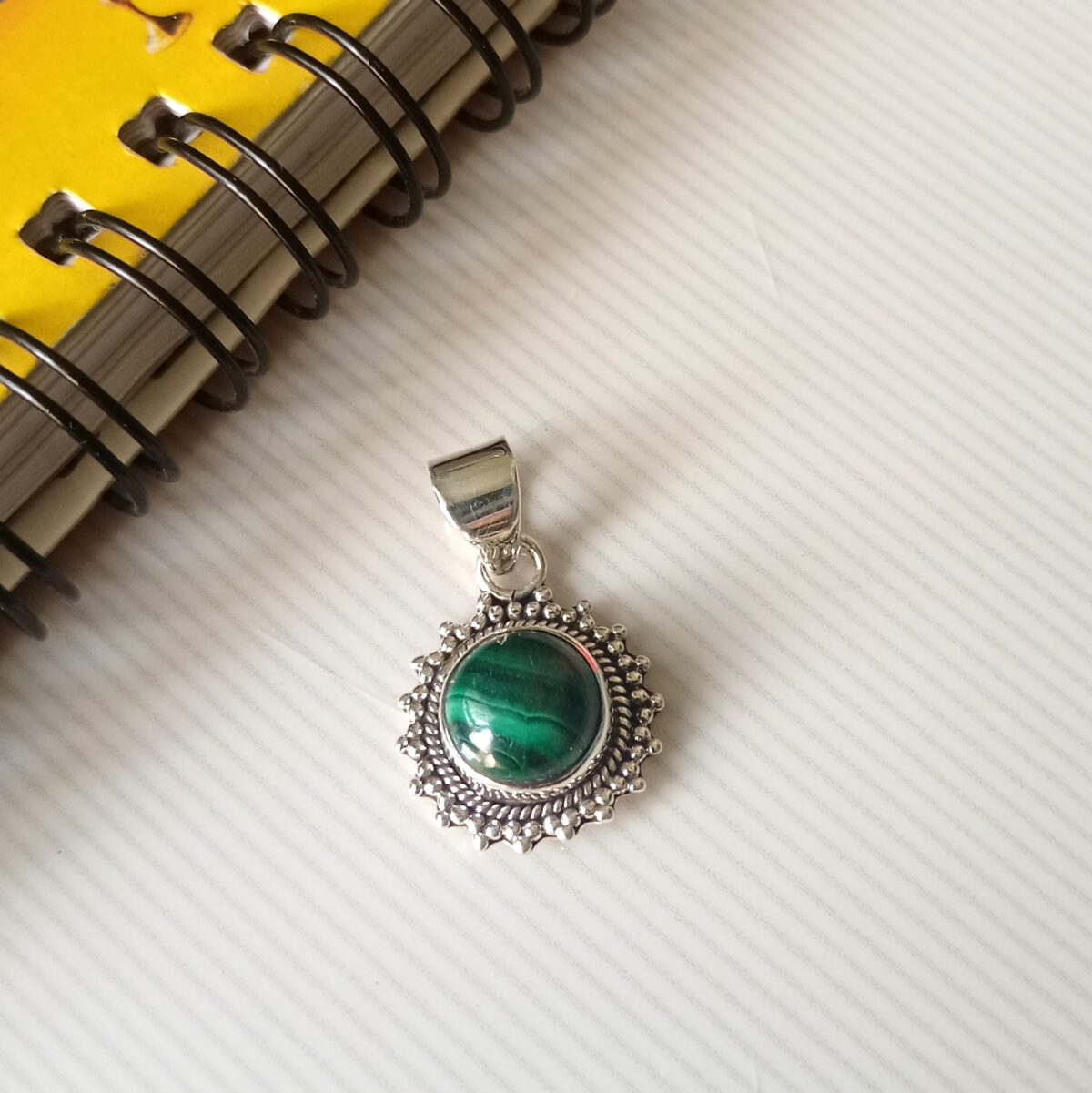 7001 Malchite pendant 4