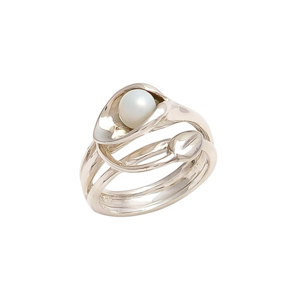 Natural Pearl Gemstone Pretty Ring