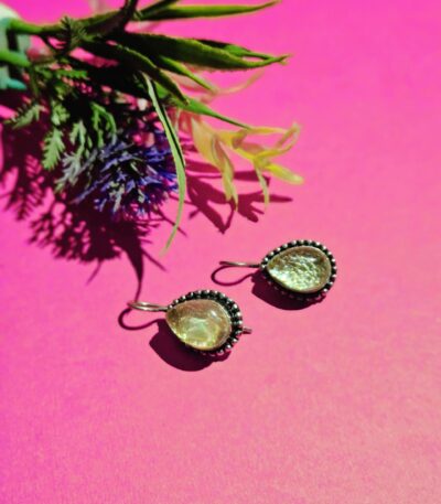 Australian Triplet Opal Gemstone Earrings