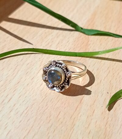 Labradorite Silver Ring