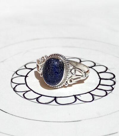 Lapis Lazuli Silver Ring